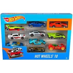 PACK 10 COCHES HOTWHEELS 54886
