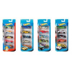 PACK 5 COCHES HOTWHEELS MODELOS SURTIDOS 01806