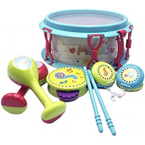 TAMBOR CON INSTRUMENTOS MUSICALES 26693